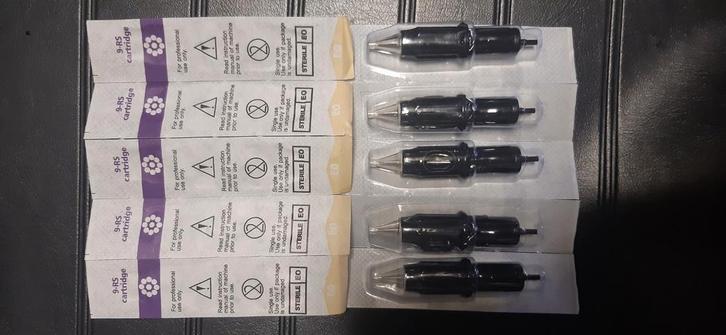 Tattoo machine cartriges 9rs NIEUW in doos, Hobby en Vrije tijd, Overige Hobby en Vrije tijd, Nieuw, Ophalen of Verzenden