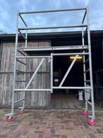 Altrex kamersteiger met leuning, Doe-het-zelf en Verbouw, Steigers, Ophalen, Zo goed als nieuw, Rolsteiger of Kamersteiger, Minder dan 2 meter