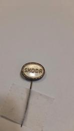 Vintage Skoda Speldje / Pin, Verzamelen, Speldjes, Pins en Buttons, Ophalen of Verzenden, Gebruikt, Merk, Speldje of Pin
