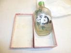 Chinees Glazen flesje binnenkant beschilderd Reuze Panda, Antiek en Kunst, Ophalen of Verzenden