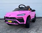 Lamborghini Urus 12v zwart RC - Leer - Rubberbanden - FM, Kinderen en Baby's, Speelgoed | Buiten | Voertuigen en Loopfietsen, Ophalen of Verzenden