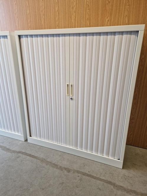 Metalen archiefkast roldeurkast wit 135x120x43, Huis en Inrichting, Kasten | Roldeurkasten en Archiefkasten, Gebruikt, 100 tot 150 cm