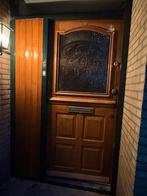 Voordeur met zijpaneel, Ophalen, Glas, 120 cm of meer, 215 cm of meer