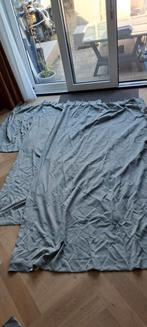 3 grijze gordijnen, Ophalen of Verzenden, Zo goed als nieuw, 100 tot 150 cm, 200 cm of meer