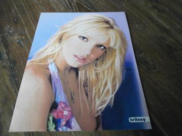 a4 poster pagina Britney Spears( bloementopje) beschikbaar voor biedingen