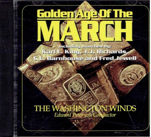 Hafabra- Golden Age of the Marchg- The washington Winds, Cd's en Dvd's, Cd's | Instrumentaal, Zo goed als nieuw, Verzenden