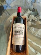 1981 Chateu de Pic, Verzamelen, Wijnen, Frankrijk, Nieuw, Ophalen of Verzenden, Rode wijn