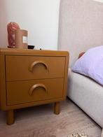 WOOOD Rune Ladekastje honingkleur, Ophalen, Minder dan 45 cm, Zo goed als nieuw, Minder dan 55 cm