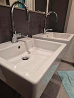 Wastafel Badkamer - Duravit, Doe-het-zelf en Verbouw, Sanitair, Ophalen, Zo goed als nieuw, Chroom, Wastafel