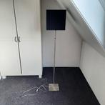 Vloerlamp met zwarte kap hoogte 156 cm, Ophalen, Gebruikt, Metaal, Modern