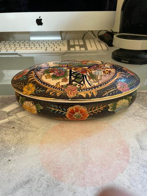Vintage chinese lakdoos, Antiek en Kunst, Kunst | Niet-Westerse kunst, Ophalen of Verzenden