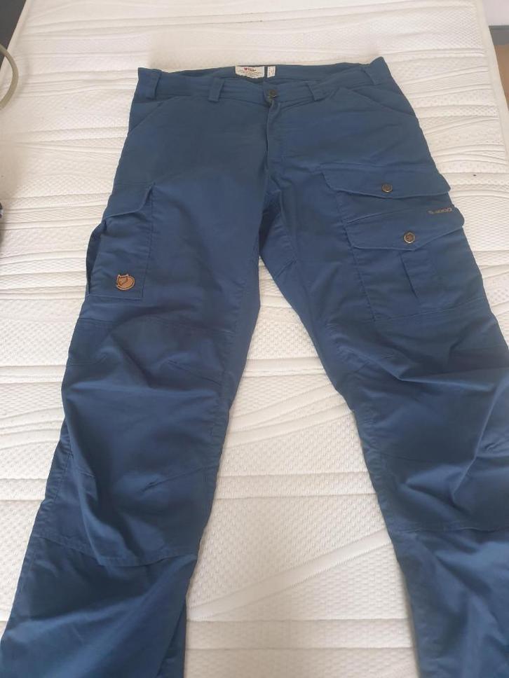Fjällräven Vidda Pro Lite Trousers Mt 50 Kleur: Indigo Blue, Sport en Fitness, Bergsport en Wandelen, Zo goed als nieuw, Kleding