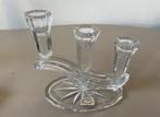 Christallen kandelaar, Antiek en Kunst, Antiek | Glas en Kristal, Ophalen of Verzenden