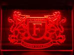 Led Lichtbord Feyenoord wapen 3d neon look, Ophalen of Verzenden, Nieuw, Lichtbak of (neon) lamp