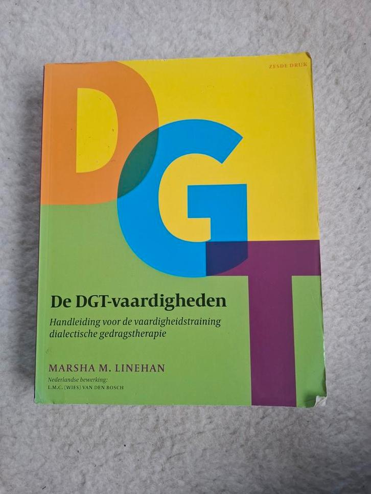 Marsha.M. Linehan - De DGT-vaardigheden, Boeken, Psychologie, Zo goed als nieuw, Ophalen of Verzenden