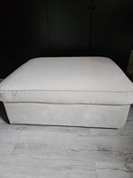 Hocker met speciaal gemaakt zacht velvet hoes, Ophalen, Zo goed als nieuw, Rechthoekig, 75 tot 100 cm