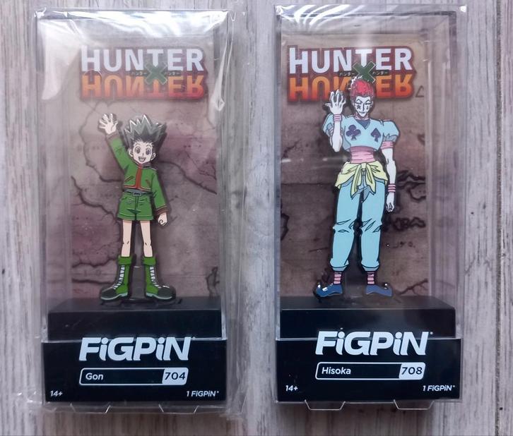 Hunter X Hunter Figpins - Set van 2, Verzamelen, Poppetjes en Figuurtjes, Nieuw, Ophalen of Verzenden