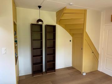 Billy boekenkasten (2 stuks) Ikea donkerbruin eikenpatroon - afbeelding 6
