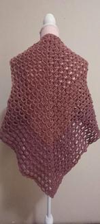 Gehaakte omslagdoek/sjaal met glitters, Ophalen of Verzenden, Nieuw, Maat 46/48 (XL) of groter, Sjaal