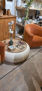 Stijlvolle salontafel nieuw, Ophalen, Gebruikt, 50 tot 100 cm, Rond