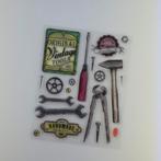 Pakket met 22 stempel sets zie foto's voor alles, Verzenden, Zo goed als nieuw, Clearstamp