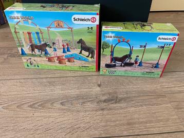 Schleich 42481 en 42482 - paarden beschikbaar voor biedingen
