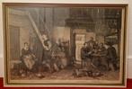 ets van Renneveld ca 1870, Antiek en Kunst, Kunst | Etsen en Gravures, Ophalen of Verzenden