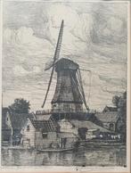 Marius Janssen Rotterdam Kralingen, Antiek en Kunst, Kunst | Etsen en Gravures, Ophalen of Verzenden