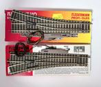 Fleischmann normale wissel - R & L - HO, Gebruikt, Gelijkstroom, Fleischmann, Rails