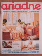 Ariadne maart 1991 breien borduren naaien, Hobby en Vrije tijd, Borduren en Borduurmachines, Ophalen of Verzenden, Zo goed als nieuw