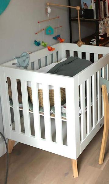 Box Riva Wit eiken + Houten mobielhouder  beschikbaar voor biedingen