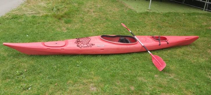 Kano prijon rood, Watersport en Boten, Kano's, Gebruikt, Overige typen, Eén persoon, Ophalen