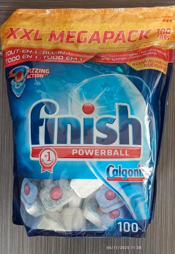 Finish All-in-1 Mega Vaatwastabletten 100 stuks beschikbaar voor biedingen