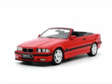 BMW E36 M3 CABRIO ROOD 1995 OTTO MOBILE 1/18 ref. OT1048 beschikbaar voor biedingen