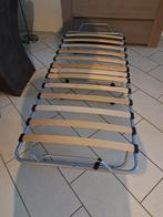 Zgan inklapbaar bed op wieltjes - makkelijk op te bergen!, Huis en Inrichting, Slaapkamer | Bedden, Ophalen, Verstelbaar, 90 cm