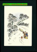 Prachtige ansichtkaart illustrator Jo Spier (1), Verzamelen, Ophalen, 1920 tot 1940, Gelopen, Sterren en Beroemdheden