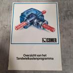 Comer Tandwielkasten - Overzicht van het Programma 1980, Boeken, Ophalen of Verzenden