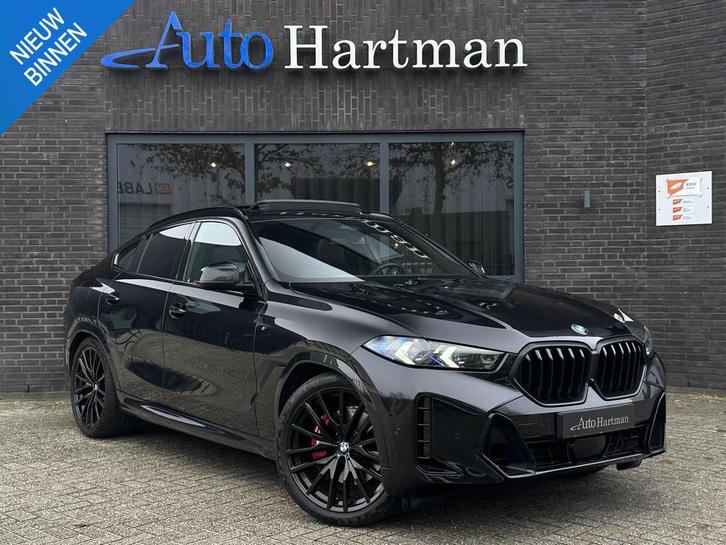 BMW X6 xDrive40d M-sport Pro PANO|H&K|LUCHTVERING|TRAVELPAKK, Auto's, BMW, Bedrijf, Te koop, X6, 4x4, ABS, Achteruitrijcamera
