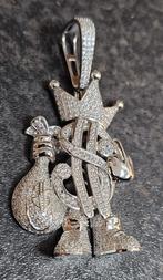 Prachtige zilveren 925 hanger, Ophalen of Verzenden, Nieuw, Goud, Goud