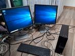 Dell optiplex with 2 dell monitors, Computers en Software, Desktop Pc's, Ophalen, Zo goed als nieuw