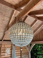 Bol Kroonluchter - diameter 45cm, Huis en Inrichting, Lampen | Kroonluchters, Ophalen, Zo goed als nieuw, Glas