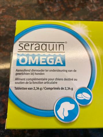 Seraquin Omega hond, 33 tabletten beschikbaar voor biedingen