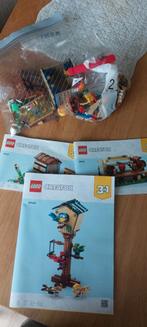 Lego creator 3 in 1  vogel huisje 31143, Ophalen of Verzenden, Zo goed als nieuw