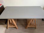 Ikea tafelblad grijs, Huis en Inrichting, Tafels | Eettafels, Ophalen, Gebruikt, 100 tot 150 cm, 50 tot 100 cm