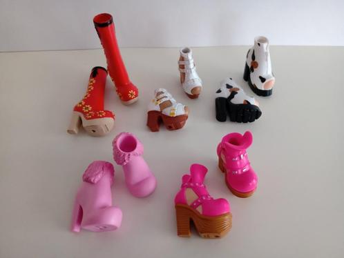 Laarzen en Schoenen voor Bratz Poppen, Verzamelen, Poppen, Gebruikt, Kleertjes, Ophalen of Verzenden