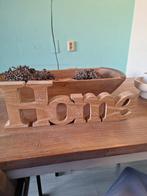 Houten Riverdale Decoratie 'Home', Huis en Inrichting, Schaal, Ophalen of Verzenden, Zo goed als nieuw, Overige vormen