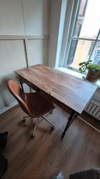 Industrieel bureau met stoel, Ophalen, Zo goed als nieuw, Bureau