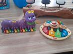 Fisher price rups en piano., Ophalen of Verzenden, Zo goed als nieuw