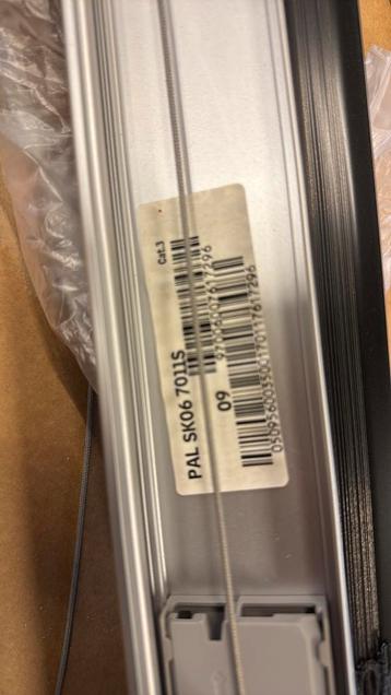 Velux Pal Sk06 7011s zwart lamellen beschikbaar voor biedingen