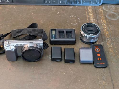Sony NEX-5N, SELP1650 compacte lens en tas, Audio, Tv en Foto, Fotocamera's Digitaal, Gebruikt, Spiegelreflex, Sony, Minder dan 4 keer